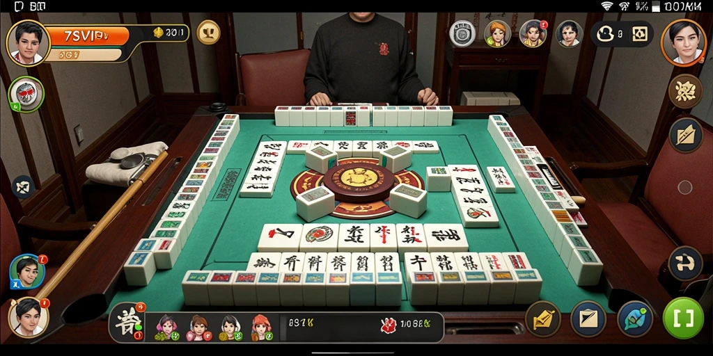 Gameplay 7SVIP yang menantang di dunia Mahjong.