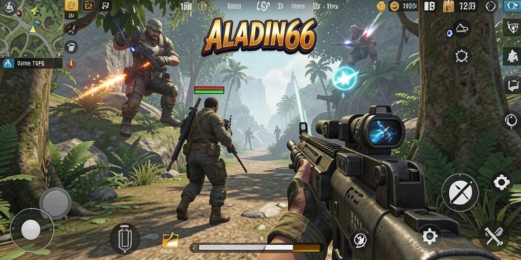 Gameplay seru dengan grafis menakjubkan di ALADIN66.