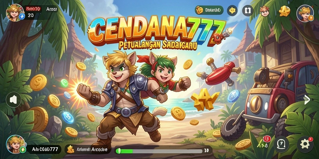 Tampilan gameplay seru dan menantang dari CENDANA777.