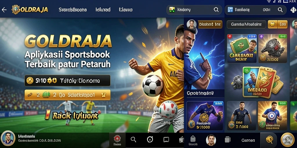 Tampilan gameplay Sportsbook yang menarik dan interaktif.
